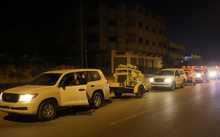 Gazze, 20 yıl sonra yeni sivil savunma araçlarına kavuştu