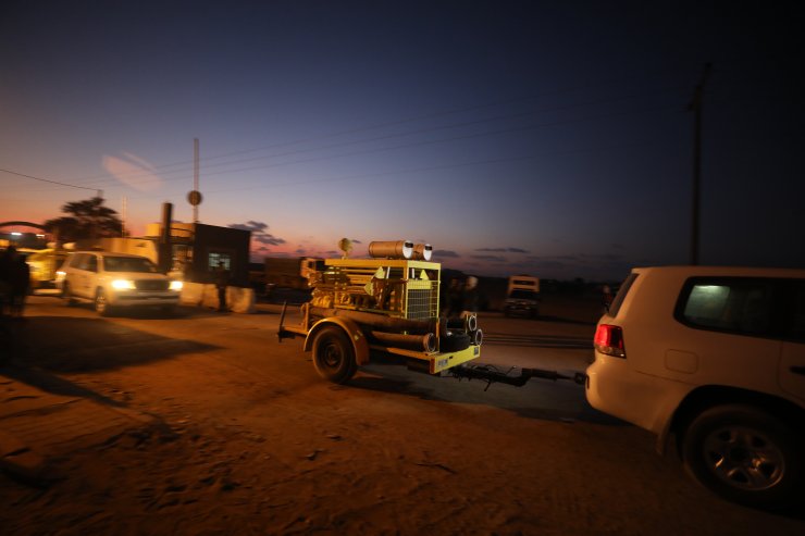 Gazze, 20 yıl sonra yeni sivil savunma araçlarına kavuştu