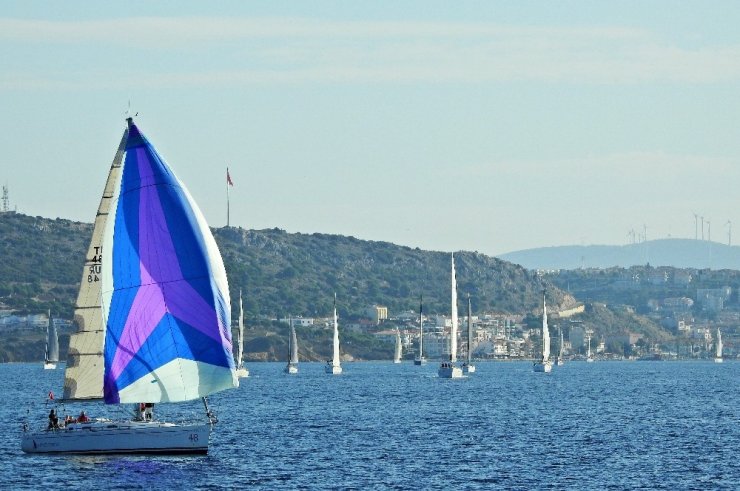 Güz Trofesi’nin son yarışları Çeşme’de gerçekleştirildi