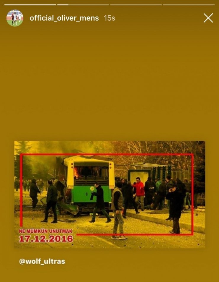 Kayserisporlu futbolcular terörü kınadı