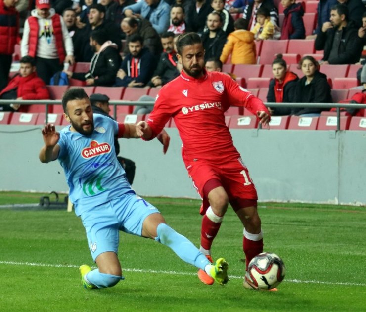 Ziraat Türkiye Kupası: Samsunspor: 1 - Çaykur Rizespor: 1 (Maç sonucu)