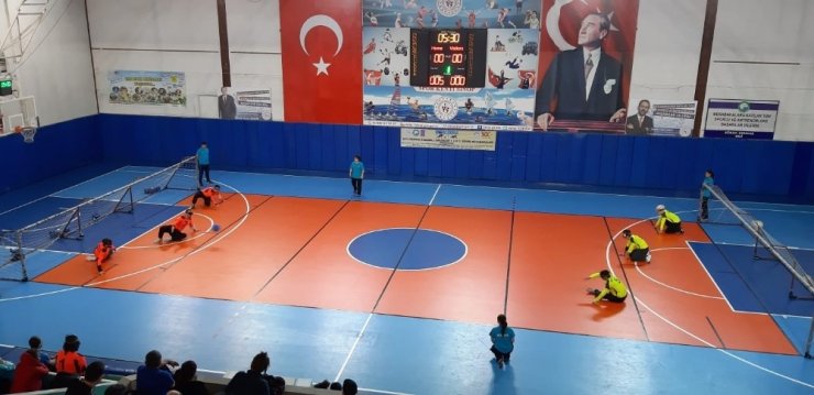 Sinop’ta goalball müsabakaları başladı