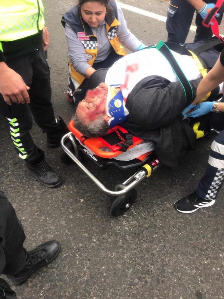 Tekirdağ’da tır ile ticari araç çarpıştı: 1 yaralı