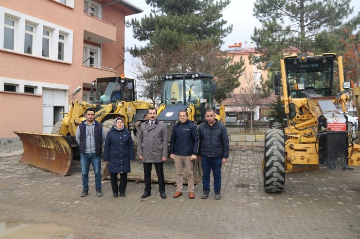 Ulaş İlçe Özel İdare Müdürlüğü kışa hazır