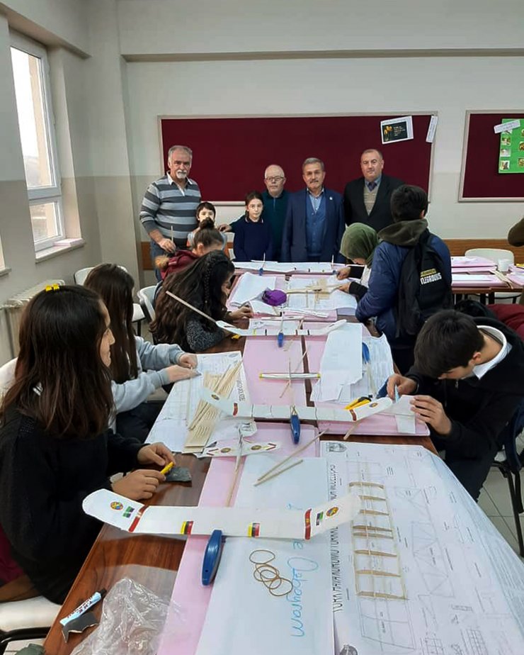 Beypazarı'nda model uçak kursu açıldı