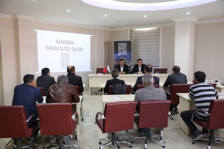 DENİB, Çal’da girişimcilere ihracat yapmanın yollarını anlattı