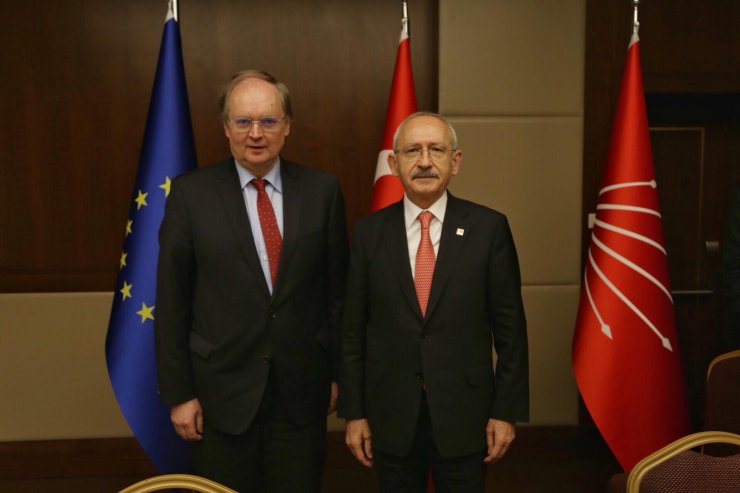 Kılıçdaroğlu AB Büyükelçileri ile bir araya geldi