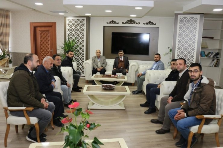 Taraftarlardan Emniyet Müdürü Dağdelen’e hayırlı olsun ziyareti
