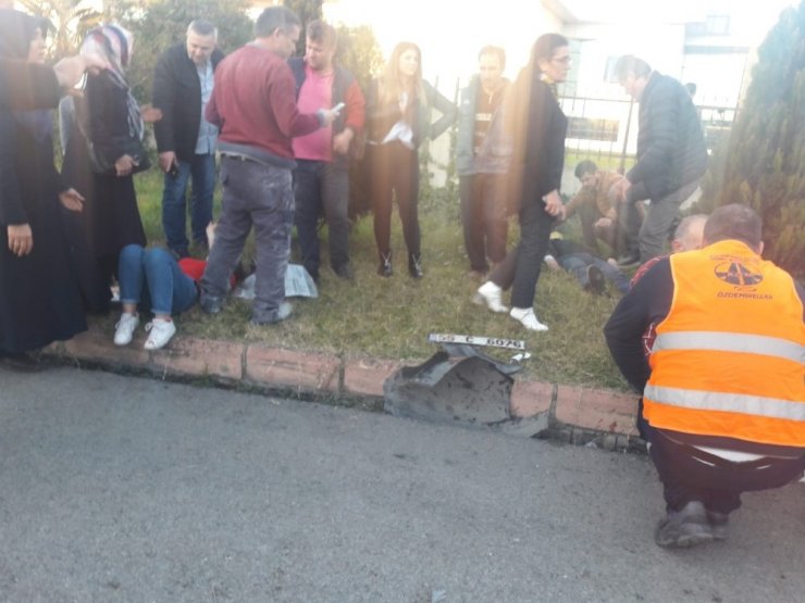 Samsun’da öğrenci servisi takla attı: Yaralılar var