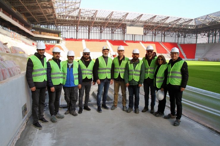TSYD İzmir, Göztepe’nin yeni stadını gezdi