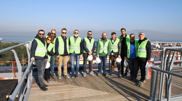 TSYD İzmir, Göztepe’nin yeni stadını gezdi