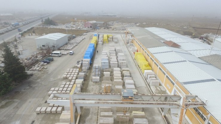 Mermer ihracatında artış yaşanıyor