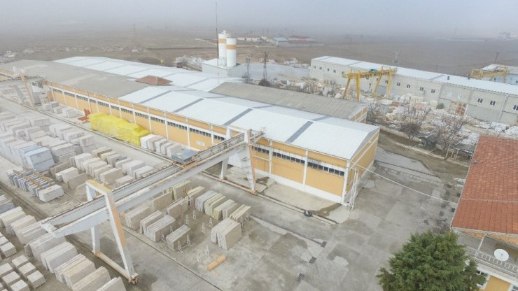 Mermer ihracatında artış yaşanıyor