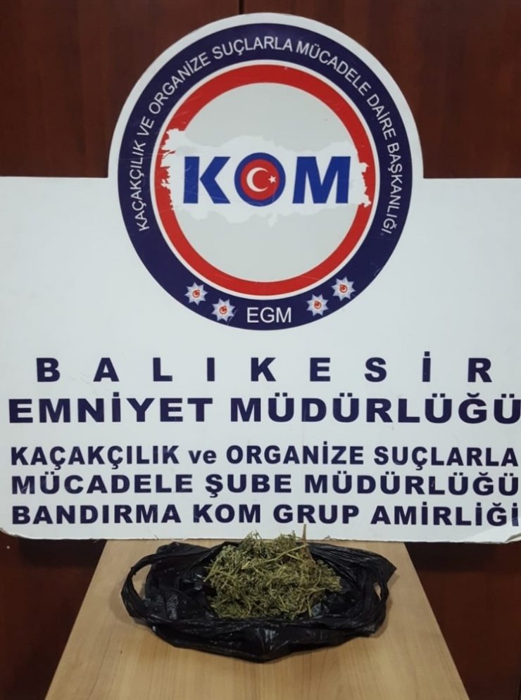 Balıkesir polisi 6 uyuşturucu tacirini yakaladı