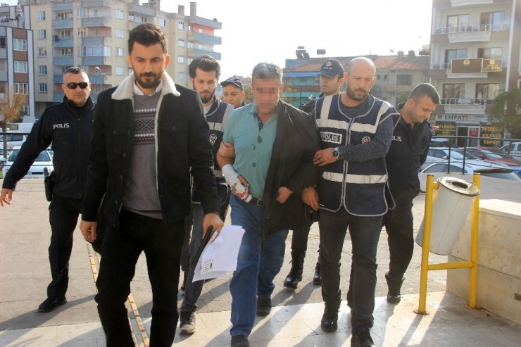 Edremit’teki kadın cinayeti zanlısı adliyeye sevk edildi