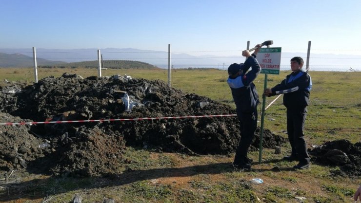 İznik’te kimyasal atık paniği