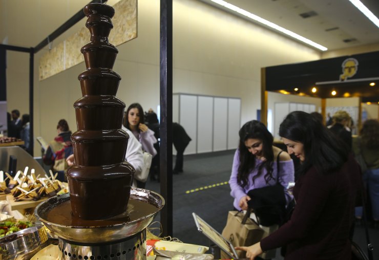 Çikolata ve kahve tutkunları festivalde buluştu