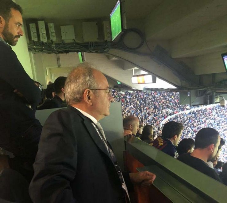 Gençlerbirliği Kulübü Başkanı Murat Cavcav'dan Barcelona'ya ziyaret