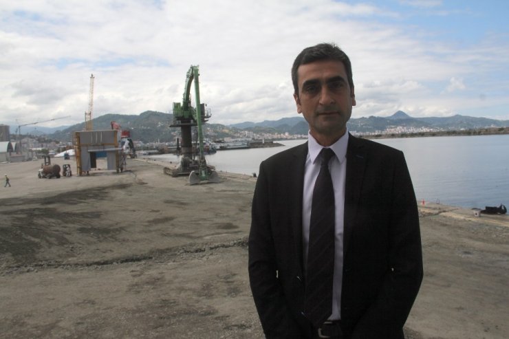 Giresun limanı gemi ağırlamada rekor kırdı