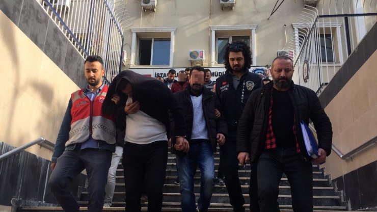 Milyonluk vurgun yapan "Nakliyeci hırsızlar" adliyeye sevk edildi