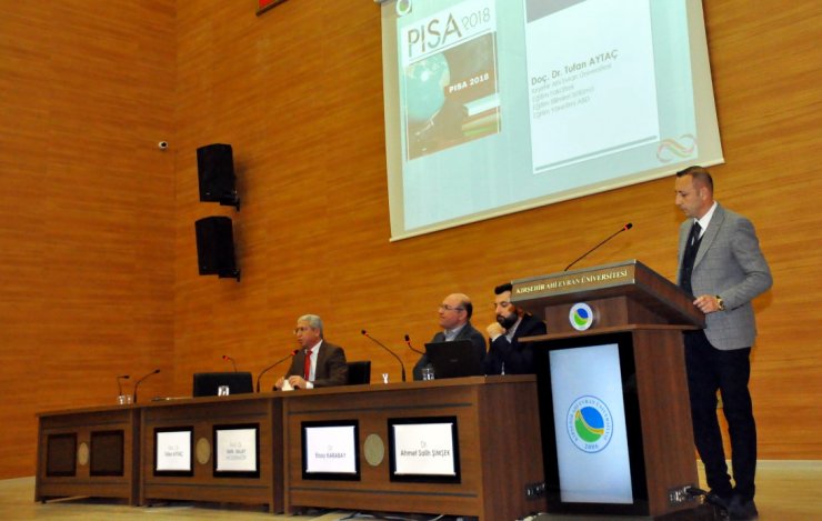 KAEÜ'de "PISA 2018" değerlendirmesi yapıldı