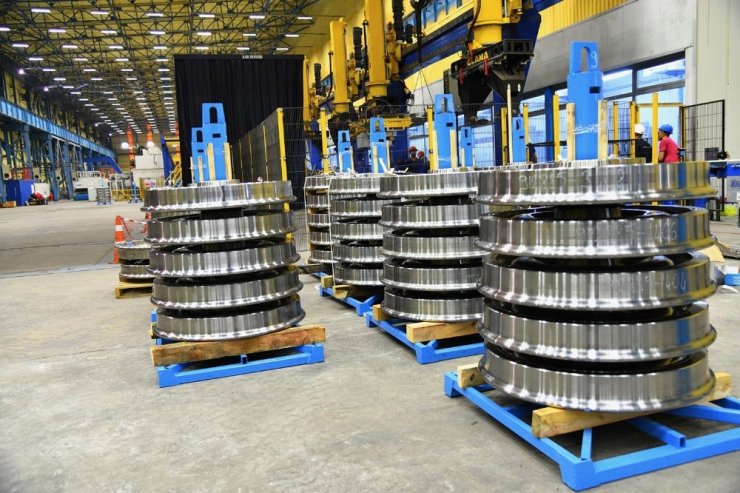 İlk tren tekeri satışı yapıldı