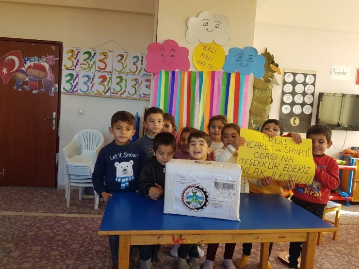 Ordu’dan Şanlıurfalı öğrencilere fındık