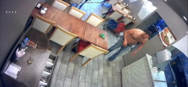 Kebapçıda fırın patladı, iş yeri sahibi ağır yaralandı: O anlar kamerada