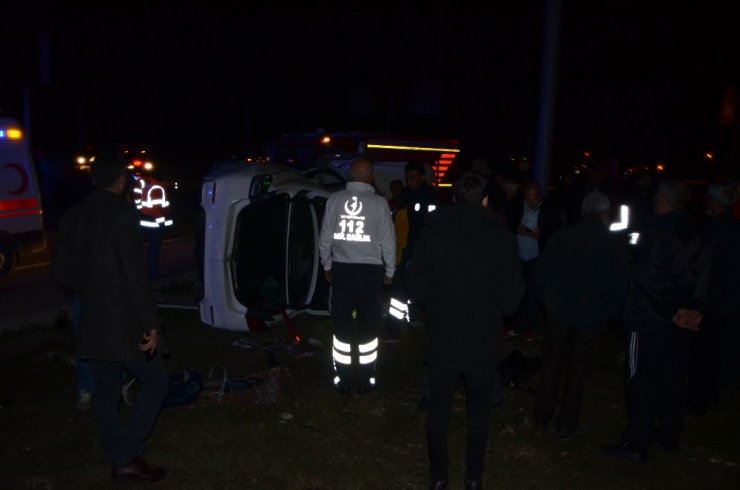 Kozan’da Trafik Kazası 1 Ölü 4 Yaralı