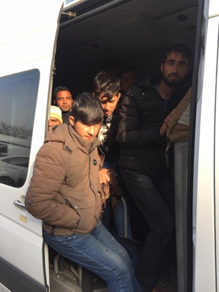 Başkent’te 38 düzensiz göçmen yakalandı