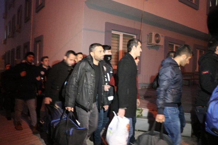 23 FETÖ şüphelisi adliyeye sevk edildi