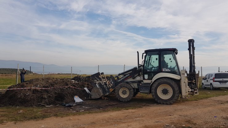 Bursa'da araziye dökülen kimyasal atık imha edilecek