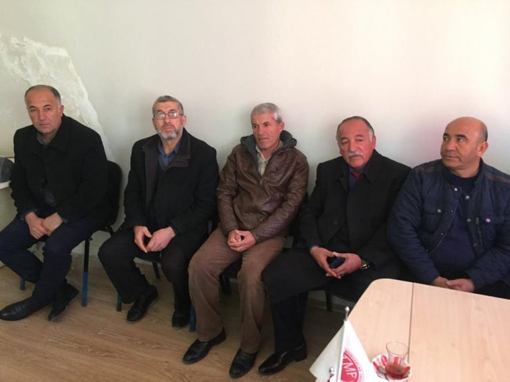 Başkanı Aslan’dan muhtarlara ziyaret