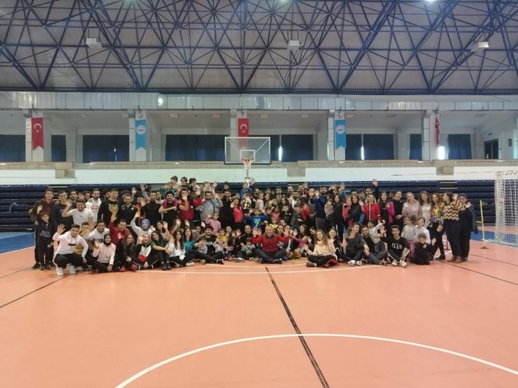ERÜ Spor Bilimleri 55 öğrenciyi misafir etti