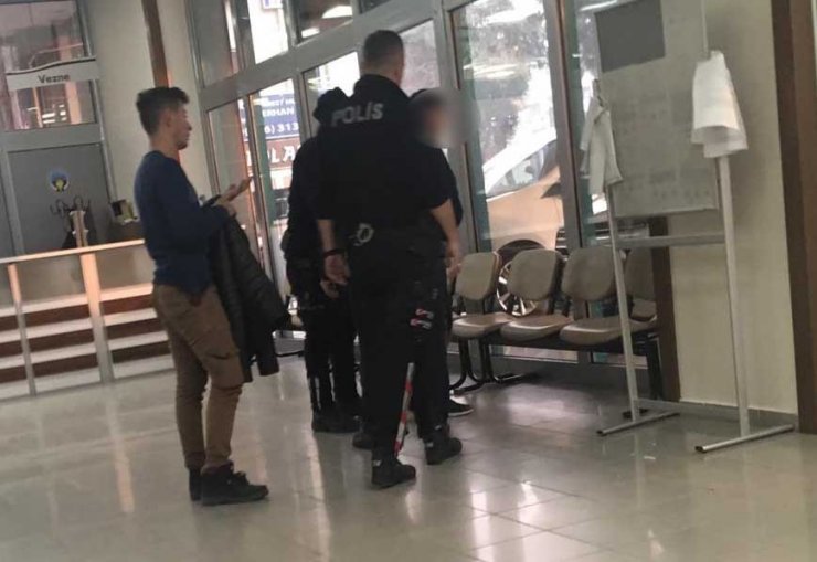 Polis kıskıvrak yakaladı