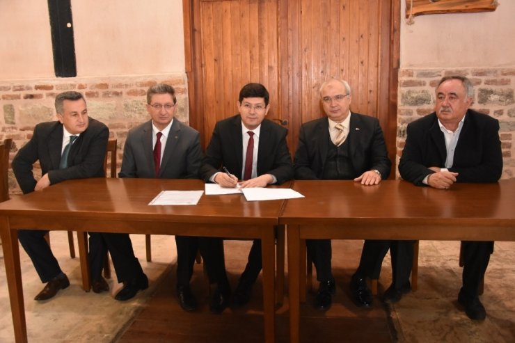 Nazilli’ye özgü yerel ürünler satış tesisi için ilk adım atıldı