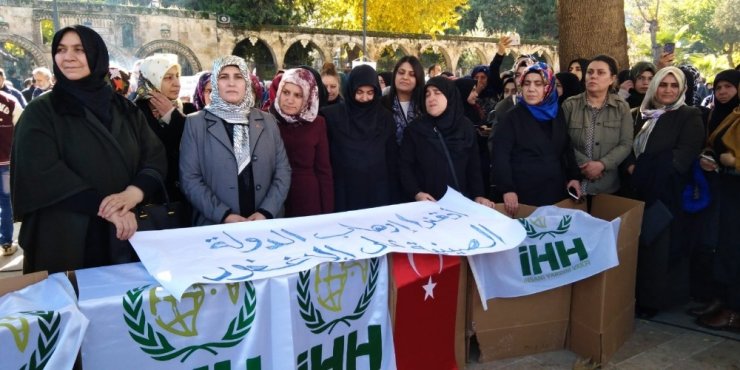 Şanlıurfa’da Çin’in Doğu Türkistan protestosu