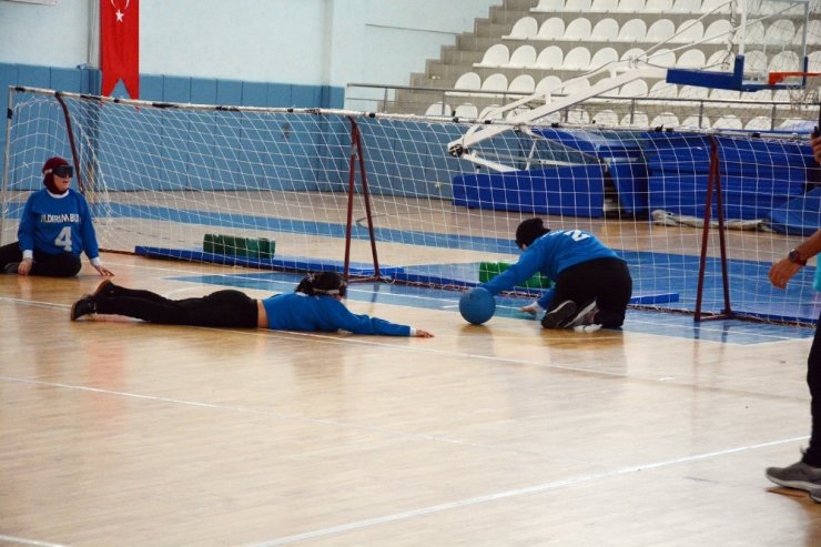 Sinop’ta goalball müsabakaları sona erdi