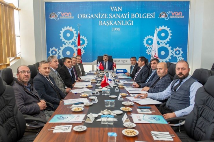 Van Organize Sanayi Bölgesi Müteşebbis Heyeti Toplantısı