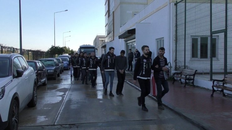Torbacı operasyonunda 16 zanlı tutuklandı