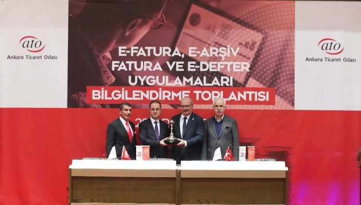ATO Başkanı Baran: “Vergide dijitalleşme iş dünyasına büyük fayda sağlayacak”