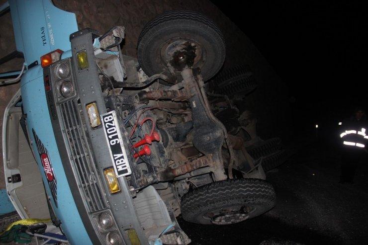 İspir’de trafik kazası: 1 yaralı
