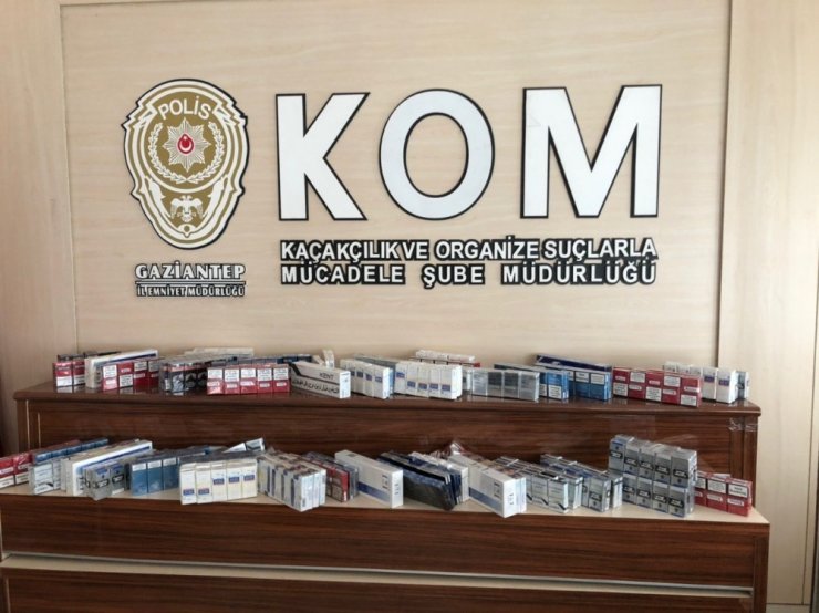 Gaziantep bir günde üç kaçak sigara operasyonu