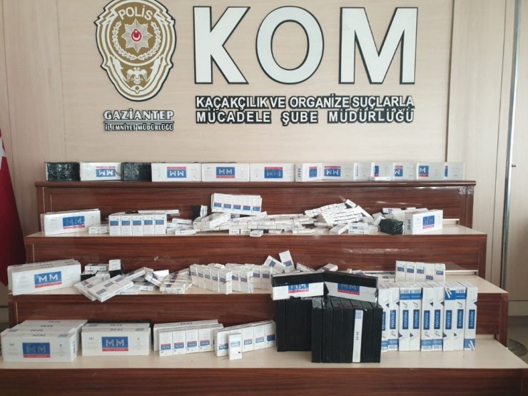 Gaziantep bir günde üç kaçak sigara operasyonu