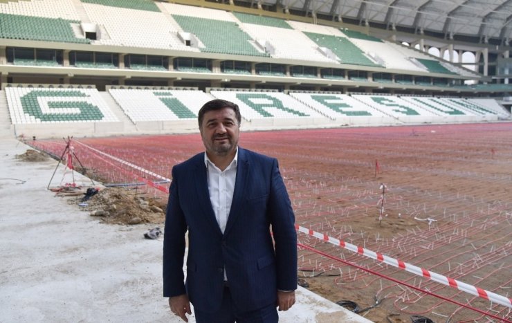 Giresun’un yeni stadı Mart ayında teslim ediliyor