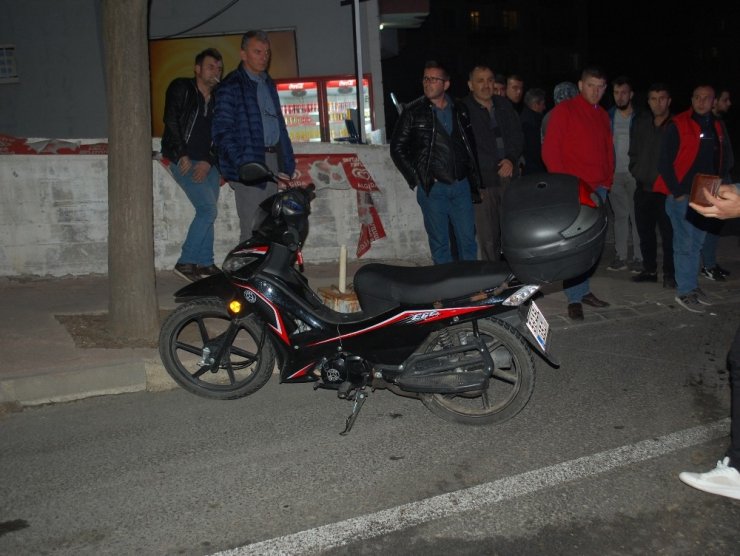 Malkara’da motosiklet kazası: 1 yaralı