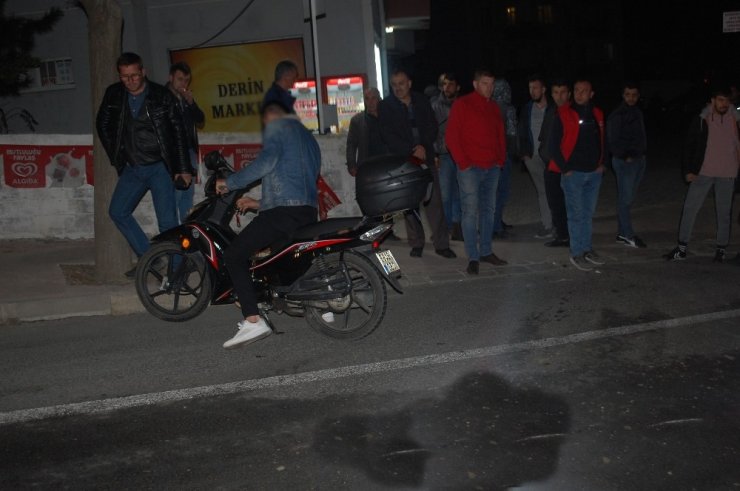 Malkara’da motosiklet kazası: 1 yaralı