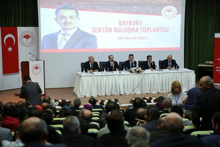 Bakan Pakdemirli’den Bayburt’a sıralı müjdeler