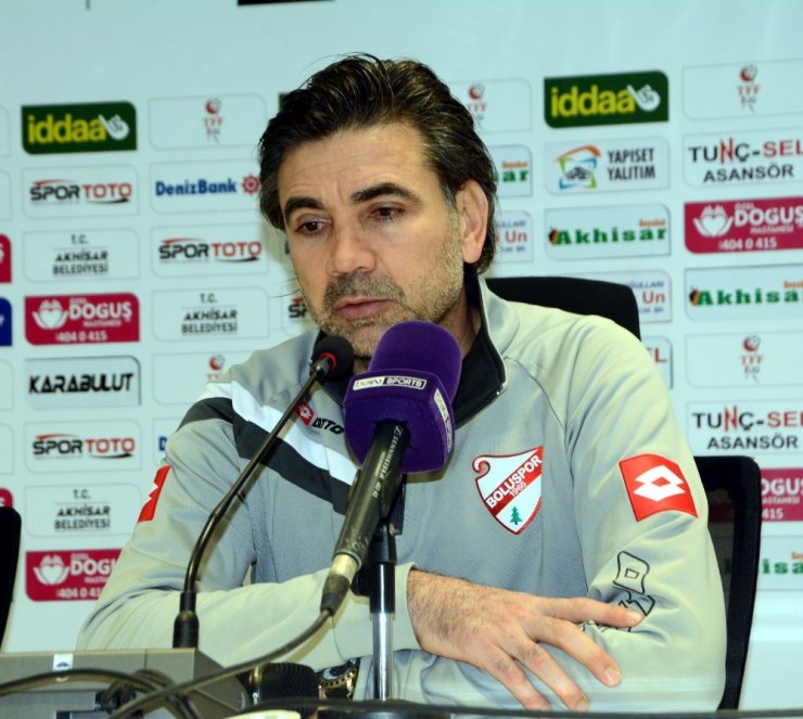 Akhisarspor - Boluspor maçının ardından