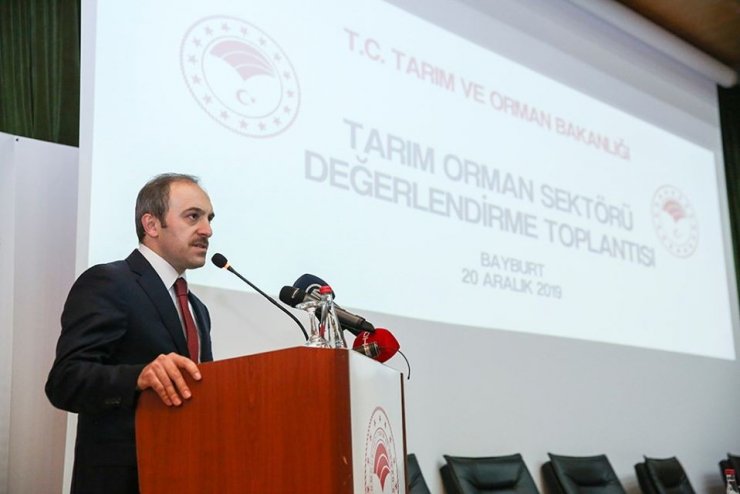 Bakan Pakdemirli’den Bayburt’a sıralı müjdeler